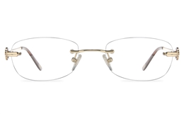 Vista First 8960 Stainless steel/ZYL Womens Rimless Optical Glasses