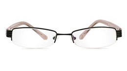 Vista First 1087 Stainless Steel/ZYL Mens&Womens Half Rim Optical Glasses