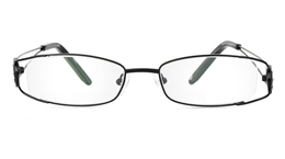 Vista First 1070 Stainless Steel/ZYL Half Rim Womens Optical Glasses