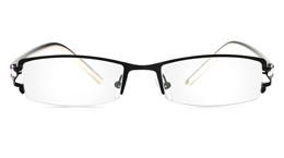 Vista First 1062 Stainless Steel/ZYL Mens&Womens Half Rim Optical Glasses