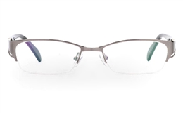 OD-039 Stainless Steel/ZYL Mens&Womens Half Rim Optical Glasses