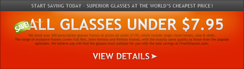 Cheap Glasses $7.95
