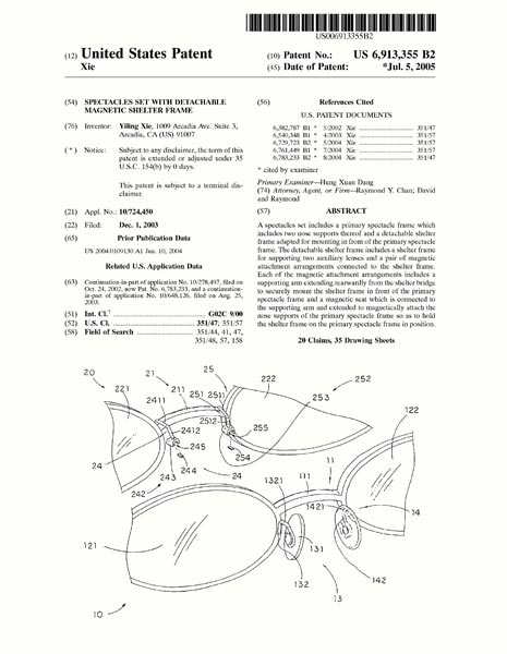 US Patent 6,913,355