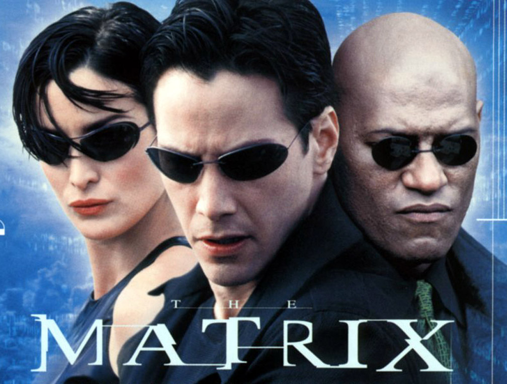 The Matrix - Neo, Trinity and Morpheus in Sunglasses The Matrix - Neo, Trinity and Morpheus in Sunglasses