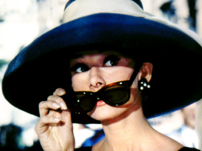 Audrey Hepburn in Breakfast at Tiffany's with Sunglasses Audrey Hepburn in Breakfast at Tiffany's with Sunglasses