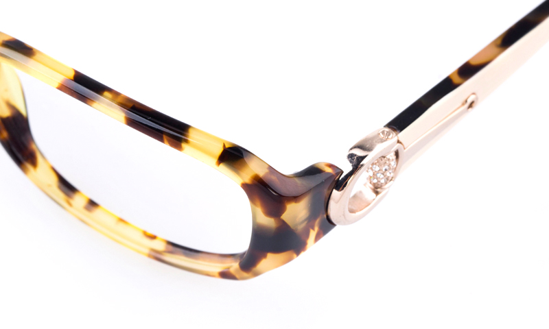 Vista First Acetate(ZYL) Womens Oval Full Rim Optical Glasses