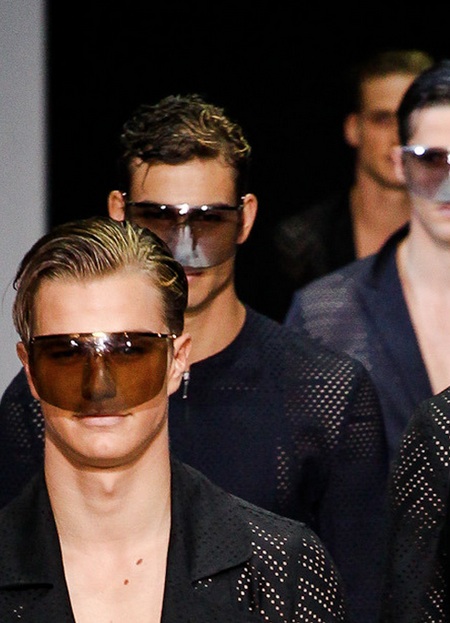 Armani Mens Masks Spring Summer 2013 by finestglasses.com