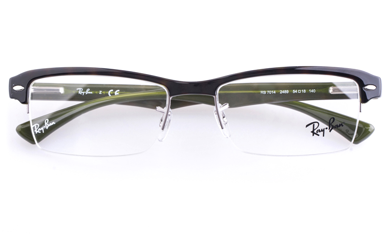 Ray Ban Semi Rimless Glasses Hotsell, SAVE 54% 