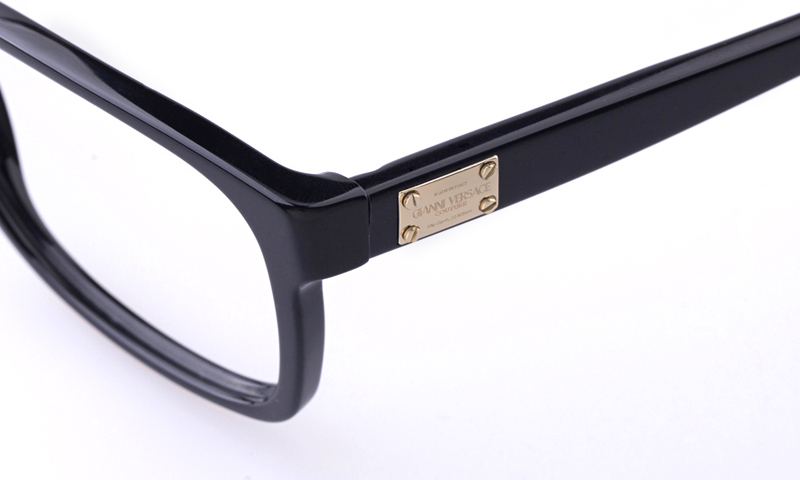 versace optical frames mens