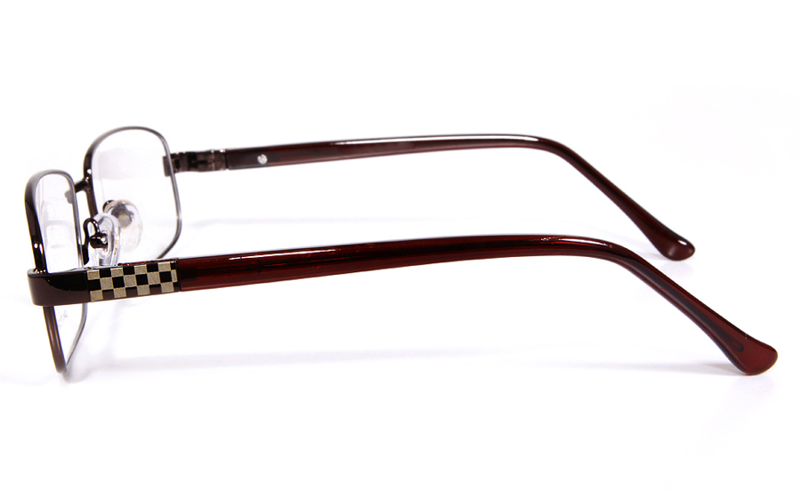 Poesia 6001 Stainless Steel Full Rim Mens Optical Glasses