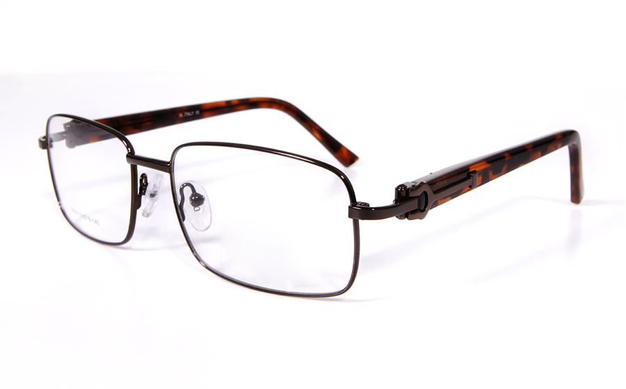 Poesia 6016 Stainless Steel Full Rim Mens Optical Glasses