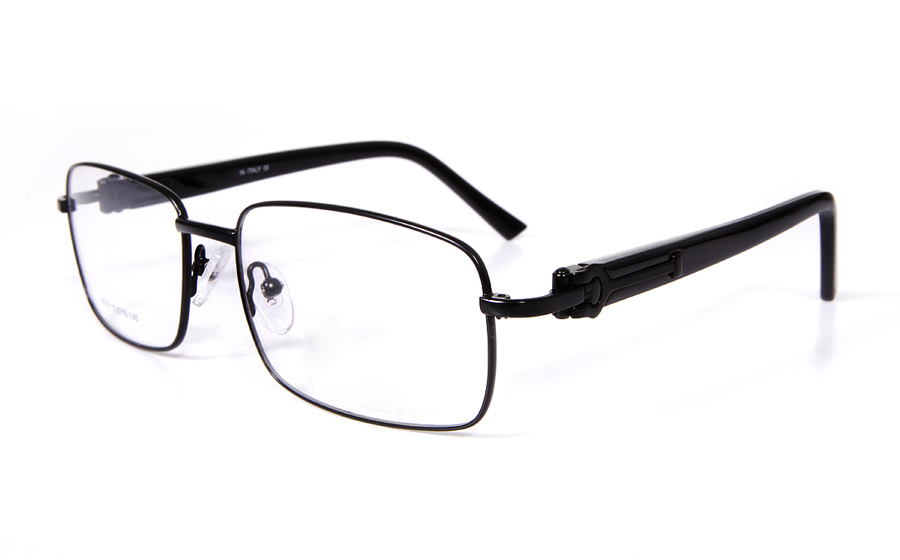 Poesia 6016 Stainless Steel Full Rim Mens Optical Glasses