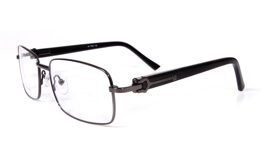 Poesia 6016 Stainless Steel Full Rim Mens Optical Glasses