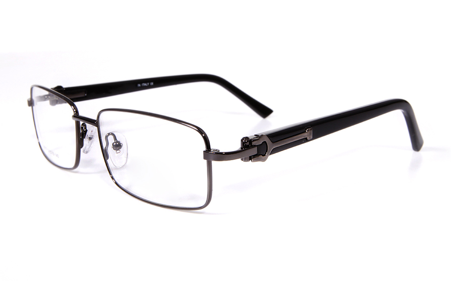 Poesia 6017 Stainless Steel Full Rim Mens Optical Glasses