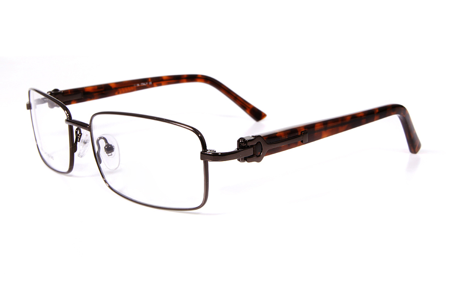 Poesia 6017 Stainless Steel Full Rim Mens Optical Glasses