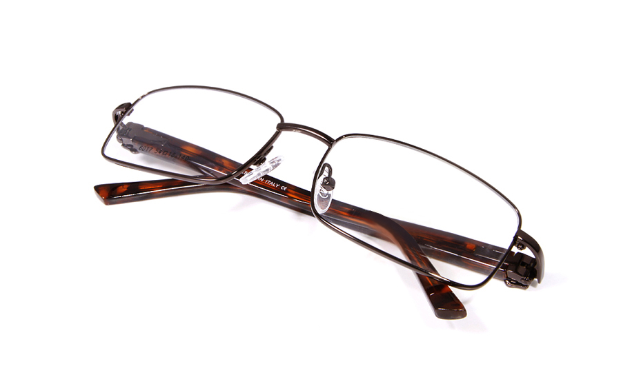 Poesia 6017 Stainless Steel Full Rim Mens Optical Glasses