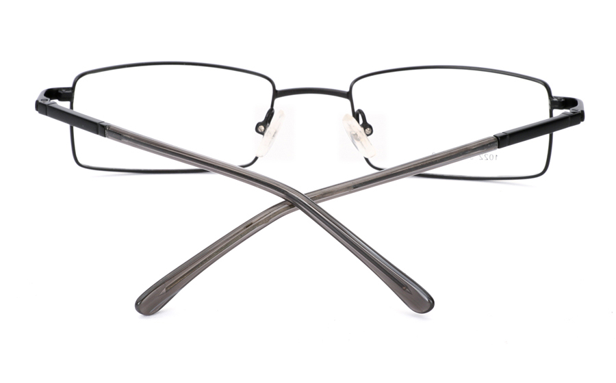 Vista First 1022 Stainless Steel/ZYL Full Rim Mens Optical Glasses