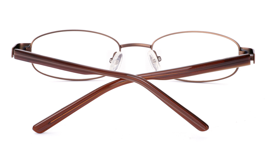 Poesia 1024 Stainless Steel/ZYL Mens&Womens Full Rim Optical Glasses