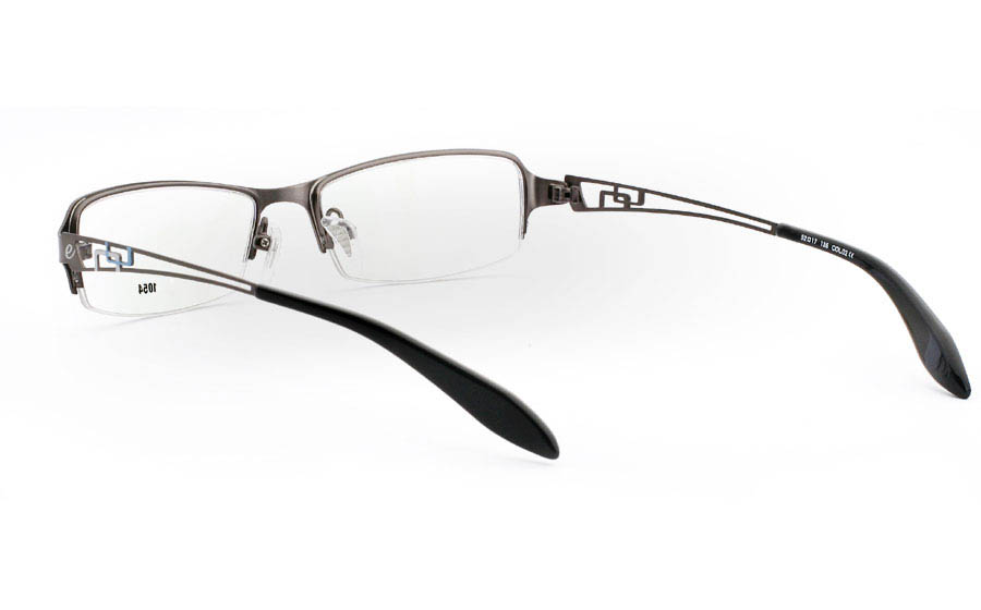 E1054 Stainless Steel Mens&Womens Half Rim Optical Glasses