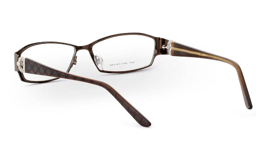 OD-021 Stainless Steel/ZYL Mens&Womens Full Rim Optical Glasses