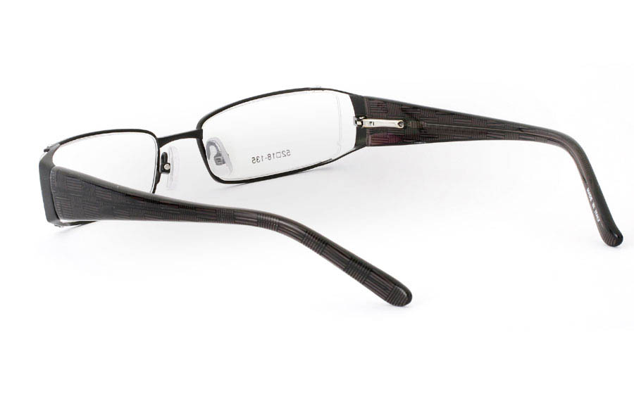 OD-1003 Stainless Steel/ZYL Half Rim Mens Optical Glasses