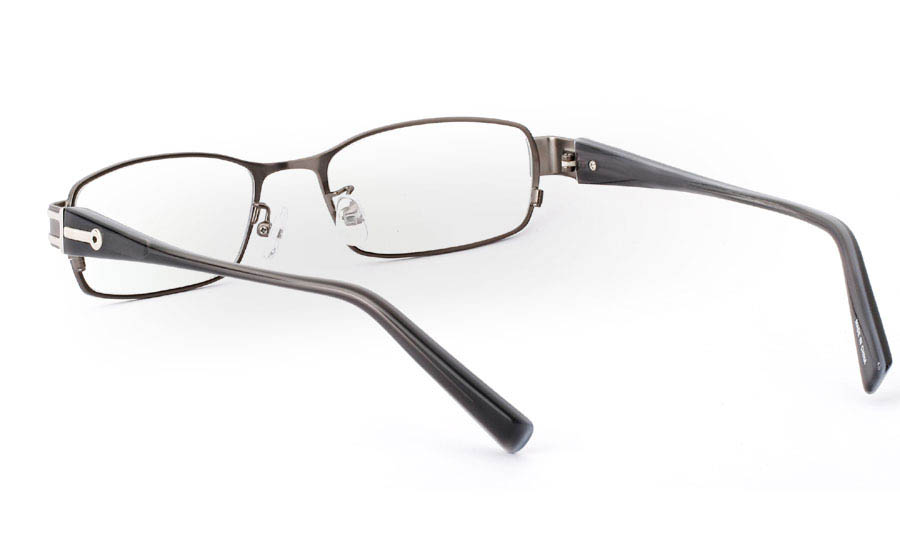 OD-2904 Stainless Steel/ZYL Mens&Womens Full Rim Optical Glasses