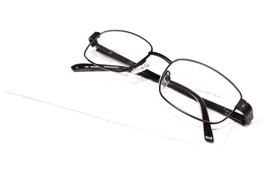 Poesia eso6607 Stainless Steel Mens&Womens Full Rim Optical Glasses