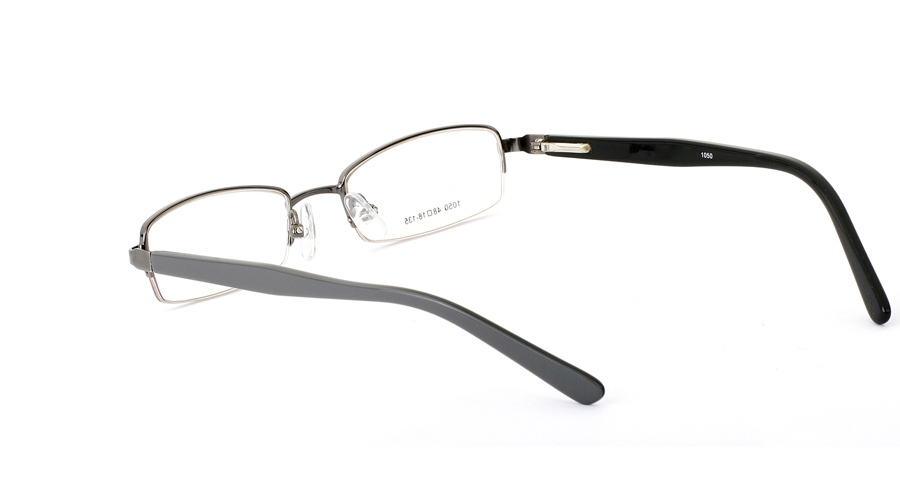 Vista First 1050 Stainless Steel/ZYL Mens&Womens Half Rim Optical Glasses