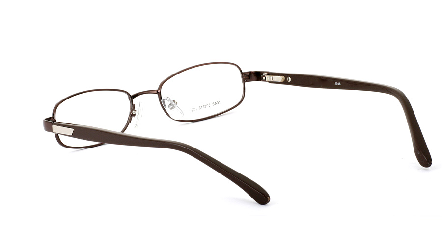 Vista First 1048 Stainless Steel/ZYL Full Rim Mens Optical Glasses