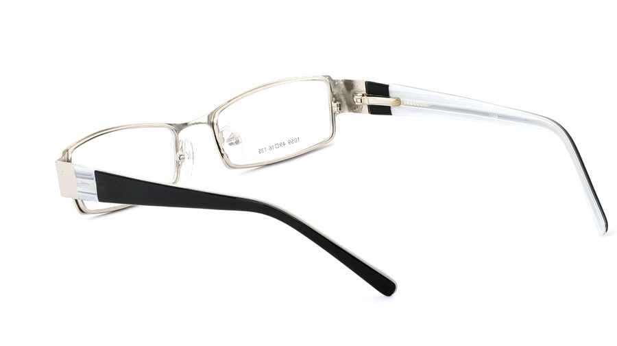 Vista First 1059 Stainless Steel/ZYL Full Rim Mens Optical Glasses