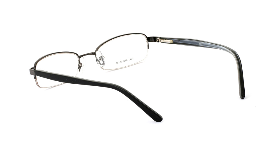 Vista First 1043 Stainless Steel/ZYL Mens&Womens Half Rim Optical Glasses