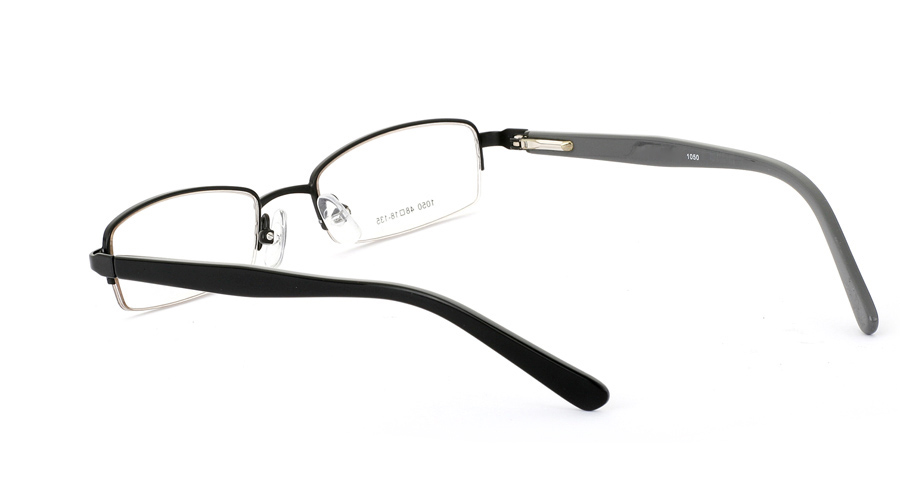 Vista First 1050 Stainless Steel/ZYL Mens&Womens Half Rim Optical Glasses