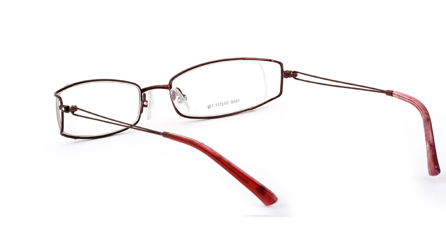 Vista First 1806 Stainless Steel Semi-rimless Womens Optical Glasses