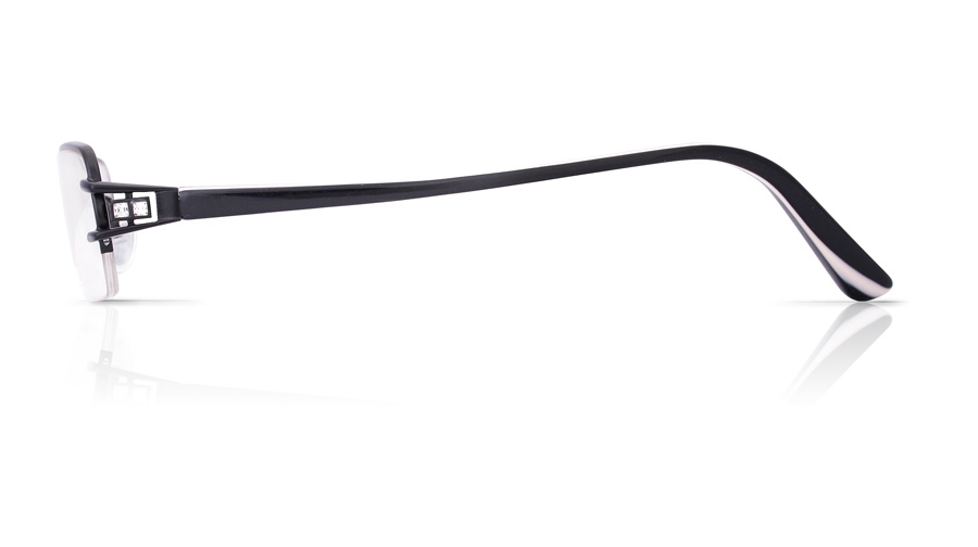 Vista First 1092 Stainless Steel Semi-rimless Womens Optical Glasses