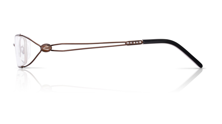 Vista First 1805 Stainless Steel Semi-rimless Womens Optical Glasses