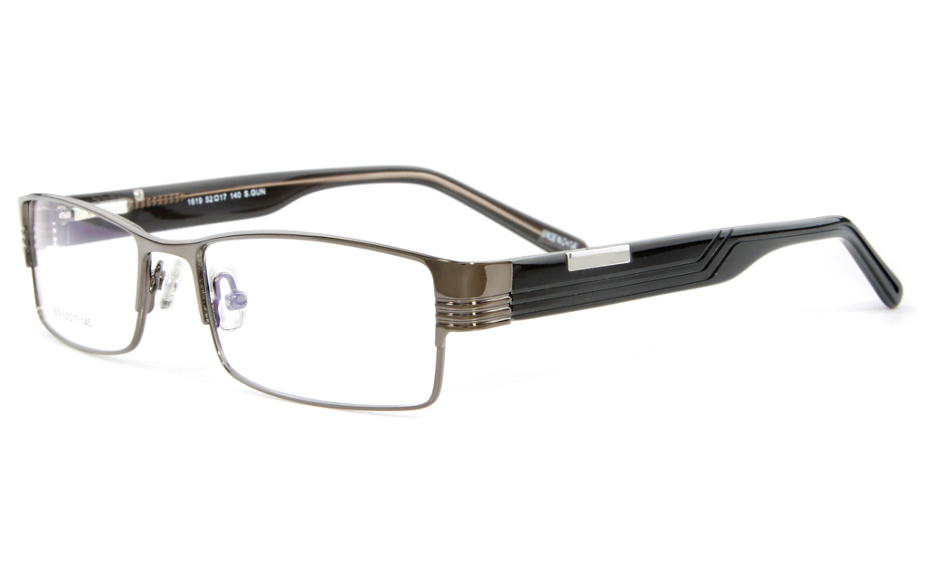 Vista First 1619 Stainless Steel Full Rim Mens Optical Glasses