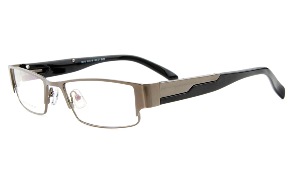 Poesia 6616 Stainless Steel Mens&Womens Full Rim Optical Glasses