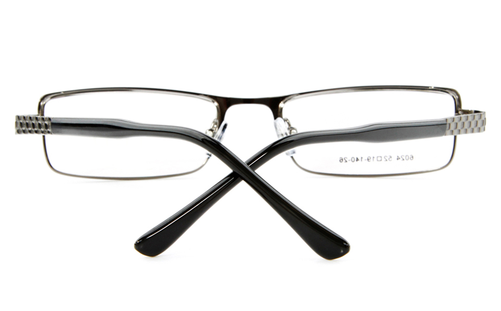 Poesia 6024 Stainless Steel Mens&Womens Full Rim Optical Glasses