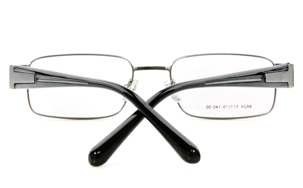 Poesia 6624 Stainless Steel Mens&Womens Full Rim Optical Glasses