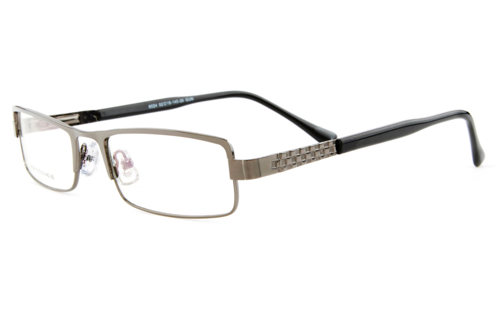 Poesia 6024 Stainless Steel Mens&Womens Full Rim Optical Glasses