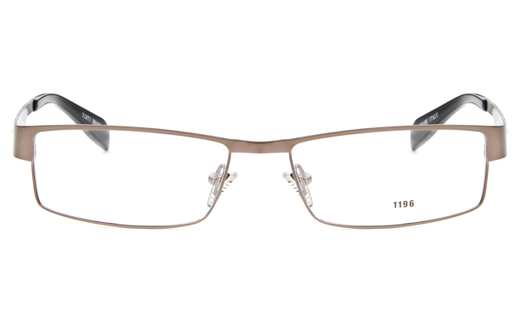 E1196 Stainless Steel Mens Full Rim Square Optical Glasses