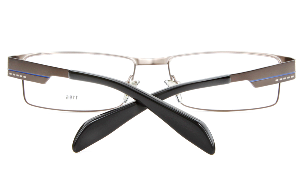 E1196 Stainless Steel Mens Full Rim Square Optical Glasses