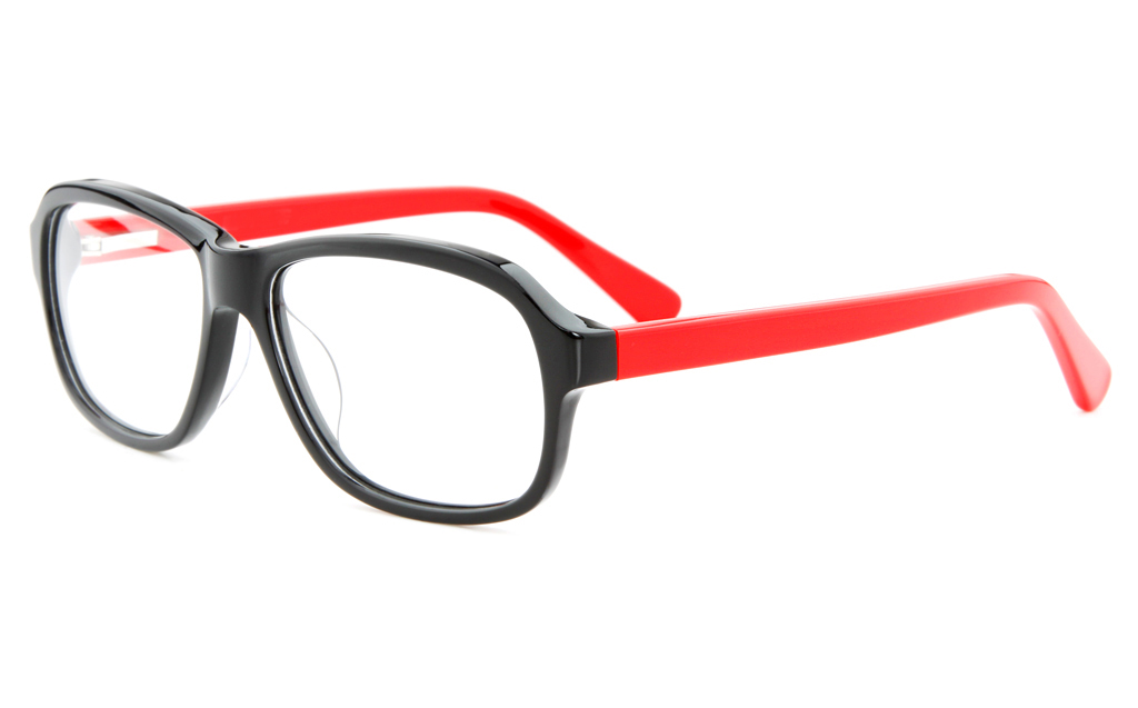 T6016 Acetate(ZYL) Mens&Womens Full Rim Square Optical Glasses