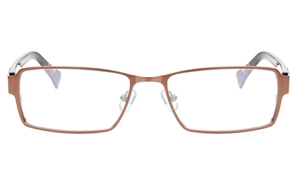 Z6593 Stainless Steel/ZYL Mens Full Rim Square Optical Glasses