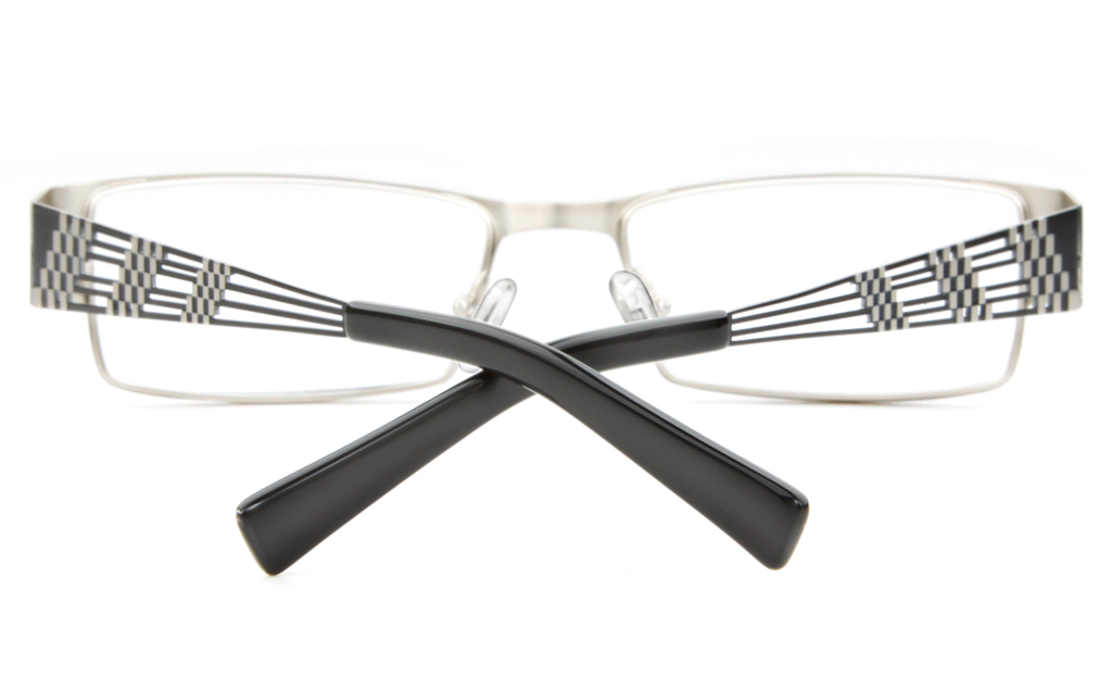 SJ082 Stainless Steel Mens&Womens Full Rim Square Optical Glasses