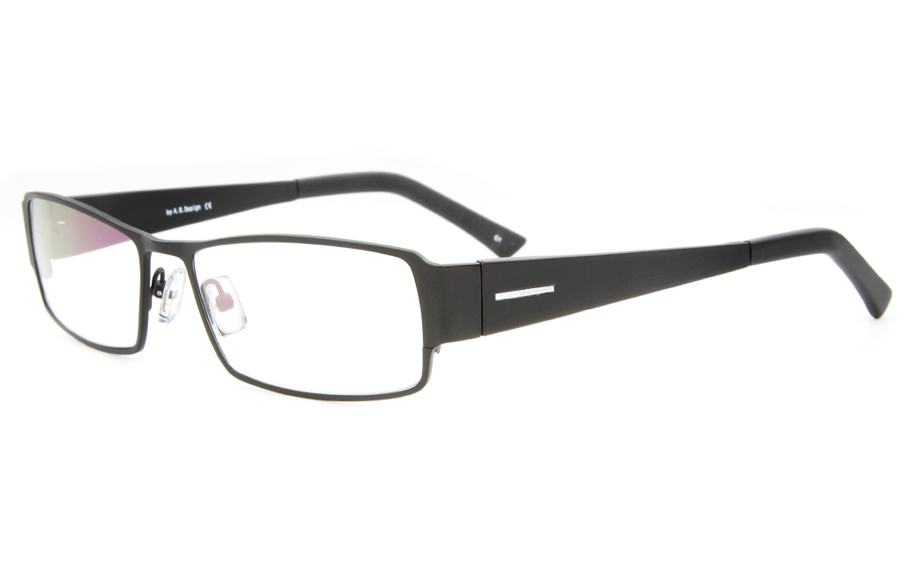 Z6618 Stainless Steel/TR90 Mens Full Rim Square Optical Glasses