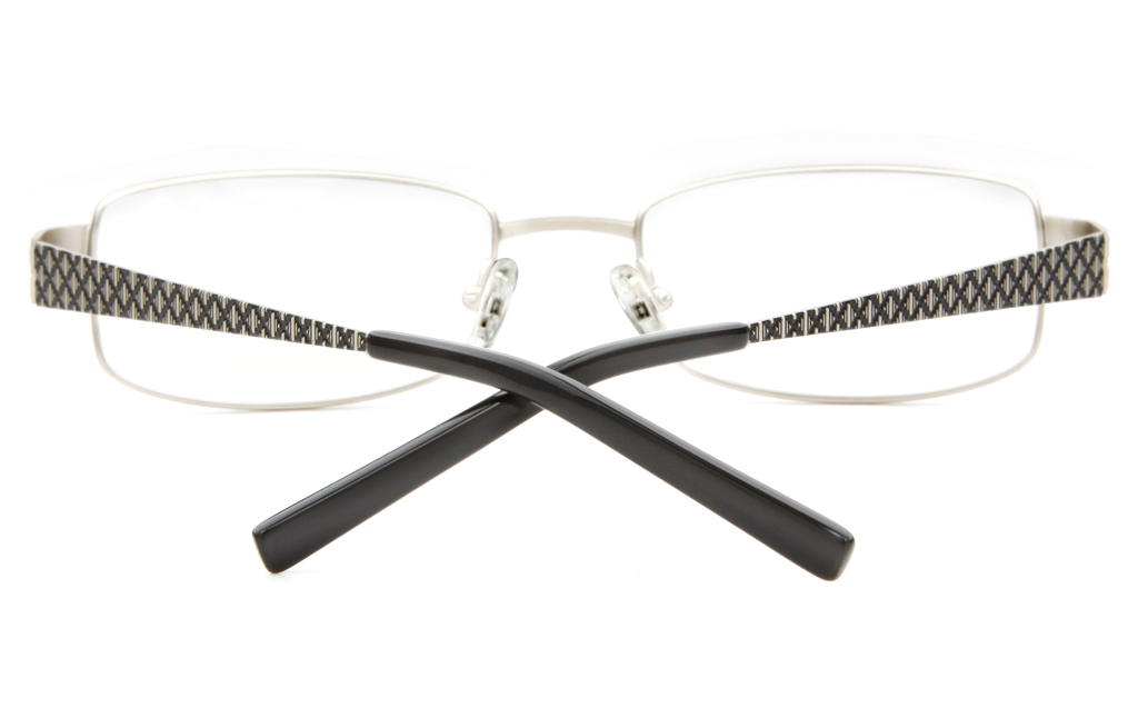 SJ037 Stainless Steel Womens Full Rim Square Optical Glasses