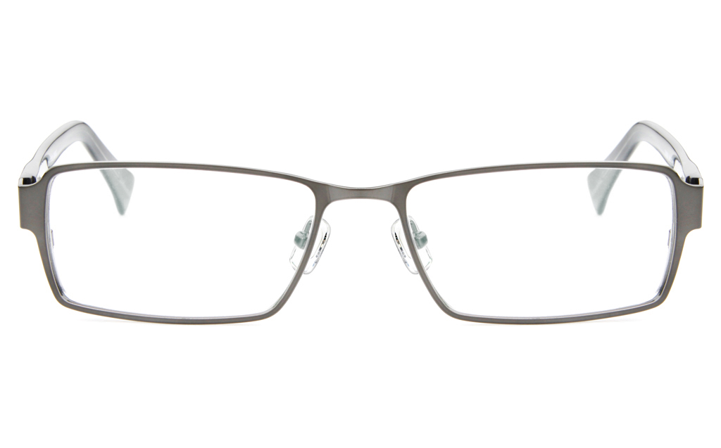 Z6593 Stainless Steel/ZYL Mens Full Rim Square Optical Glasses