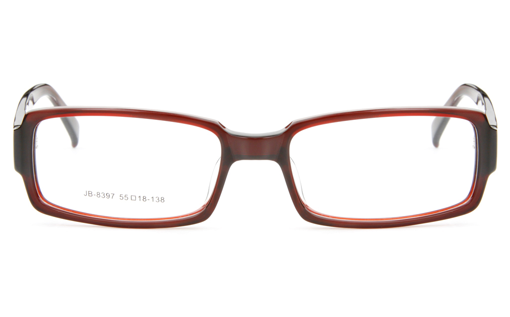 JB8397Acetate(ZYL) Mens&Womens Full Rim Square Optical Glasses