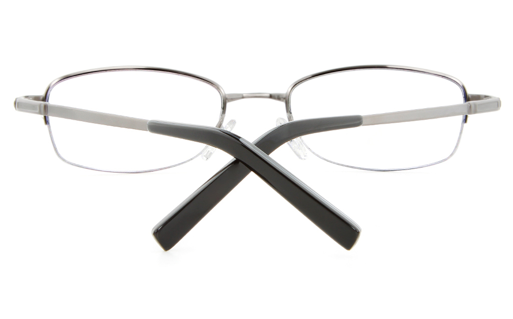 Vista First 2119 Titanium Memory Mens&Womens Semi-rimless Oval Optical Glasses